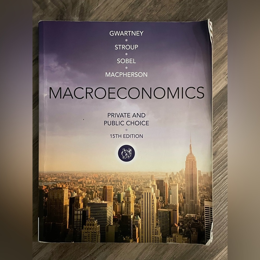 Macroeconomics - private and public choice - 15th edition